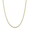 thumbnail image 1 of 10k Yellow Gold 3.0mm Figaro Chain Bracelet - 2.7 Grams - 8 Inch - Lobster Claw, 1 of 2
