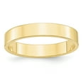 thumbnail image 1 of 10k Yellow Gold 4mm Lightweight Flat Band Size 12, 1 of 1