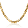 thumbnail image 1 of 10K Solid Yellow Gold 7.3mm Miami Cuban Curb Link Chain Necklace, 1 of 5