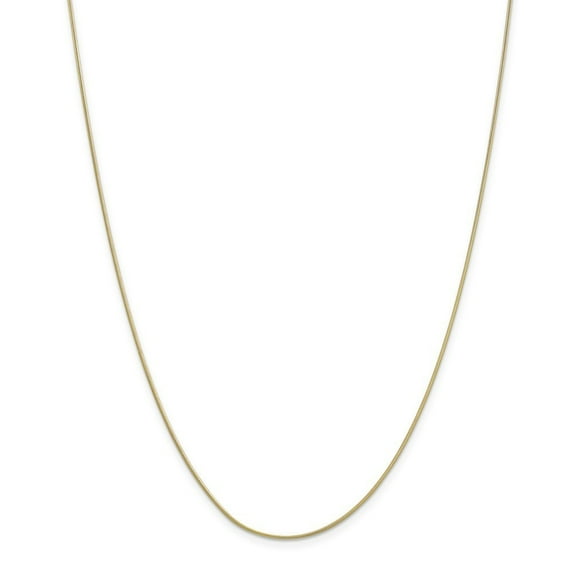 10k Yellow Gold .90mm Snake Chain Necklace - 3.7 Grams - 18 Inch - Lobster Claw