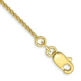 thumbnail image 1 of 10k Yellow Gold Bracelet Chain Styles Spiga (Wheat) 1.05 mm 7 in, 1 of 2