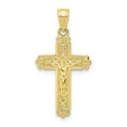 thumbnail image 1 of 10k Yellow Gold Crucifix Pendant Charm, 1 of 3