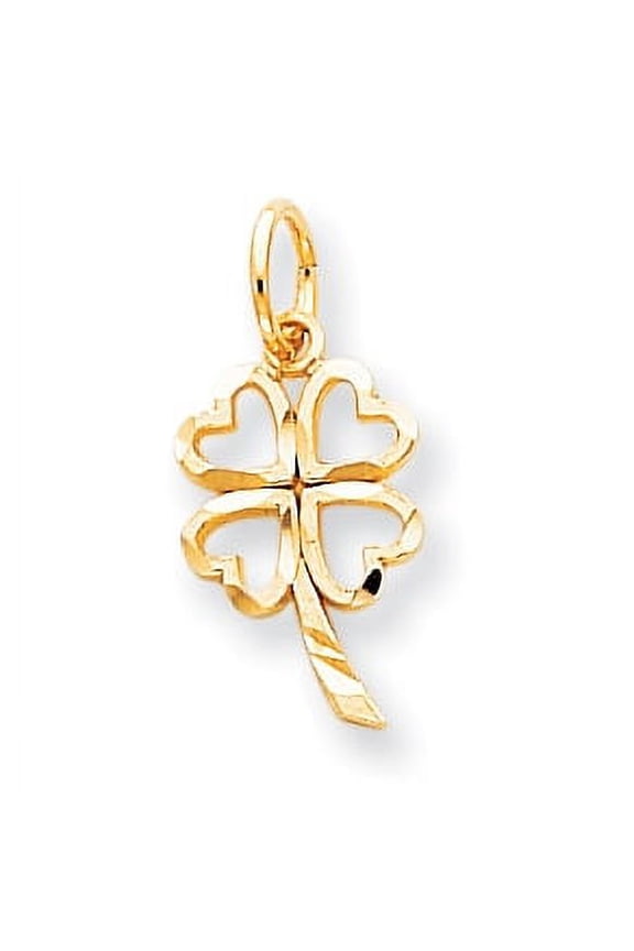 10k 4-Leaf Clover Pendant 10C720