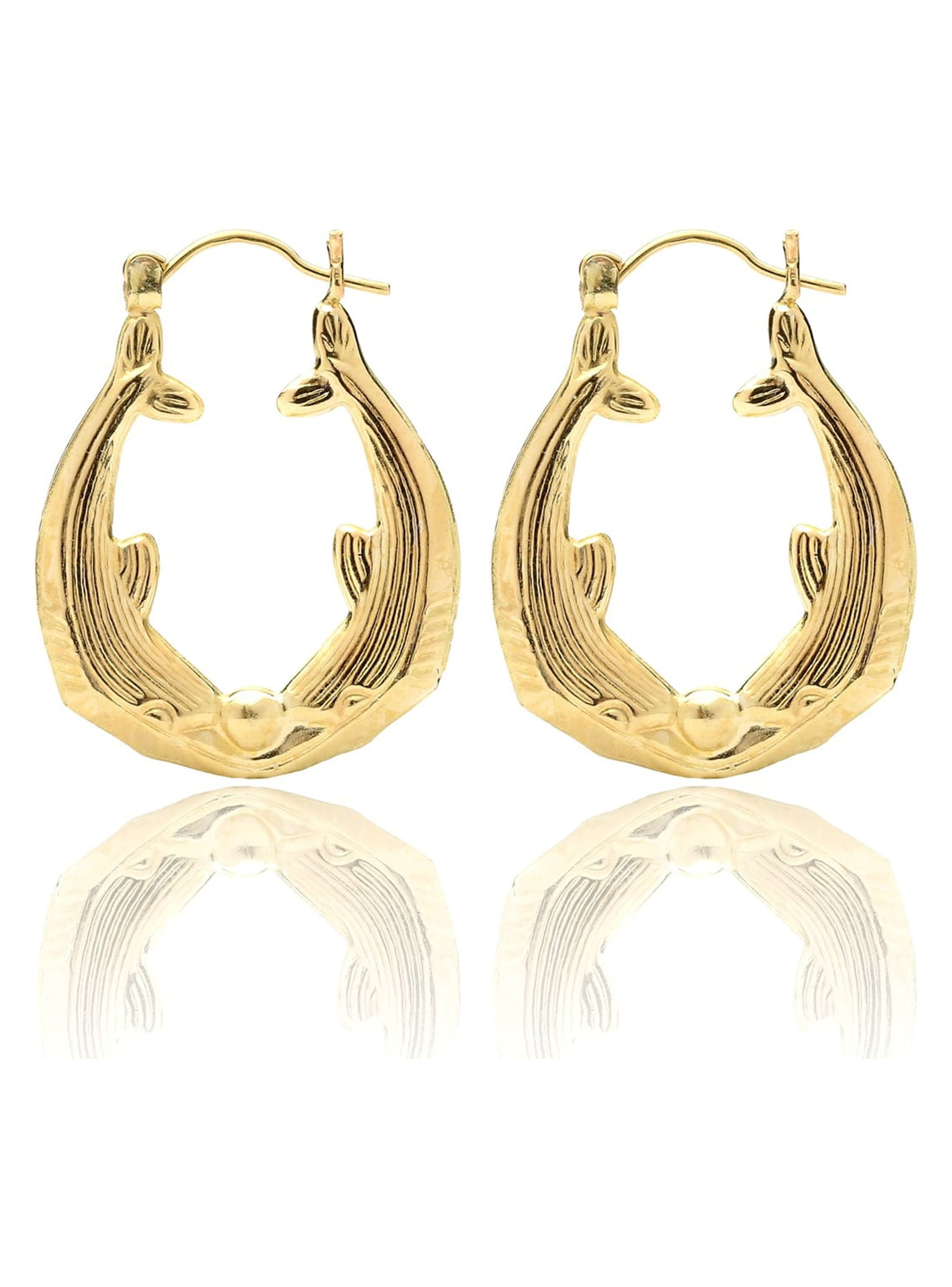 Kissing shop dolphin earrings