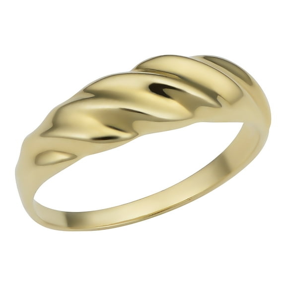 KoolJewelry 10k Yellow Gold High Polish Ring