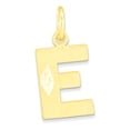 thumbnail image 1 of 10k Yellow Gold Initial E Charm, 1 of 4