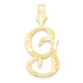 thumbnail image 1 of 10k Yellow Gold Initial G Charm, 1 of 4