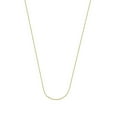 thumbnail image 1 of 10k Yellow Gold Light Light Weight Rope Chain Necklace With 4mm Spring Ring Closure No - 18 Inch, 1 of 3