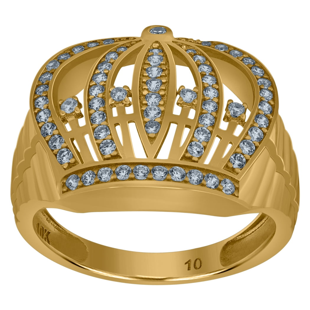 King crown deals gold ring