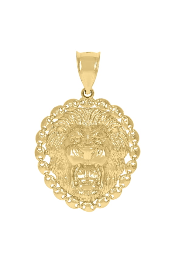 10k Yellow Gold Mens Cubic-Zirconia Gun Charm Pendant