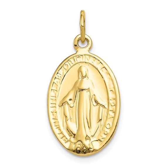 10k Yellow Gold Miraculous Medal