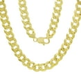 thumbnail image 1 of 10k Yellow Gold Solid Cuban Curb Link Chain Necklace 30" 9mm 56.7 grams - Yellow,30", 1 of 3