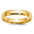 thumbnail image 1 of 10k Yellow Gold Solid Polished Lightweight 4mm Ltw Comfort-Fit Band Size 9.5 Ring Ring for Women and Men, 1 of 2