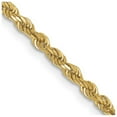 thumbnail image 1 of 10k Yellow Gold Solid Polished Lobster Claw Closure Valu plus 2.50mm Sparkle Cut Chain Bracelet 7 Inch - Identification, 1 of 2