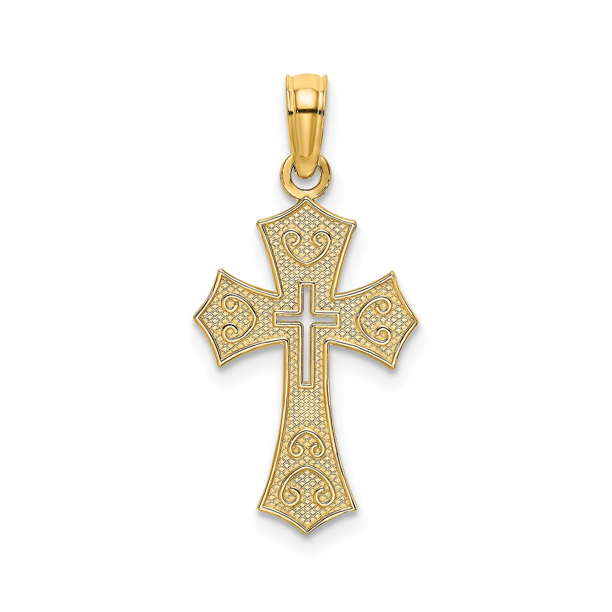 Cobra Snake & Cross Pendant Necklace - Stainless Steel, 23.6" Wheat Chain, Vintage Style