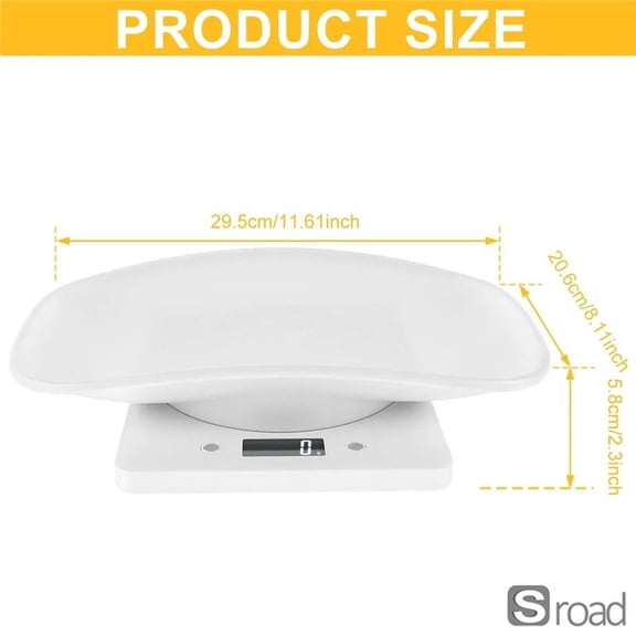 10kg X 1g High Precision Digital Pet Scale, Anti-Slip Small Animal Weighing Scale With Bowl For Kittens Puppies Birds, Portable Kitchen Food Scale (Batteries Not Included),1pc