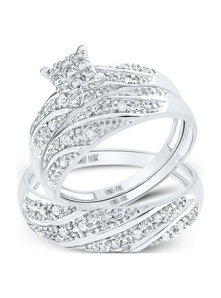 His and hers clearance wedding rings walmart
