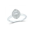 thumbnail image 1 of 10kt Yellow Gold Womens Round Brown Diamond Oval Cluster Ring 1/5 Cttw, 1 of 1