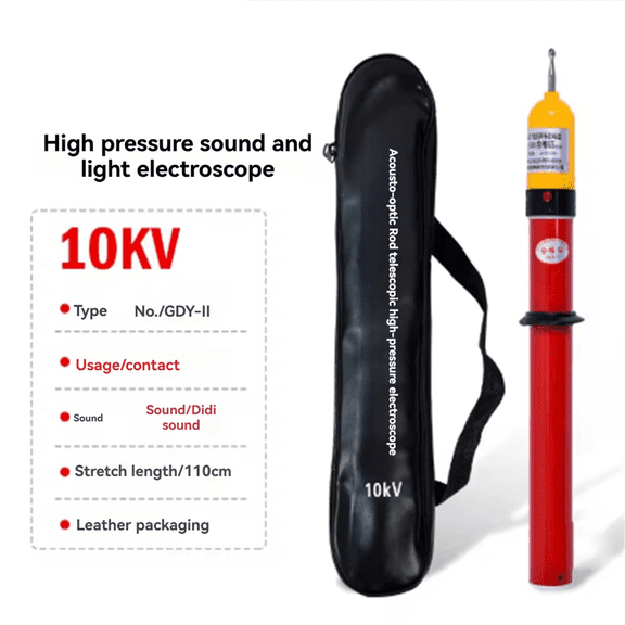 10kv High-Voltage Electrical Appliances -I Test I Type Retractable Tester High-Voltage Line Tester Pen