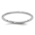 thumbnail image 1 of 10kw 1.2mm Milgrain Stackable Band Ring Size 7.5 Stackable Ring for Women and Men - 1.0 Grams, 1 of 2