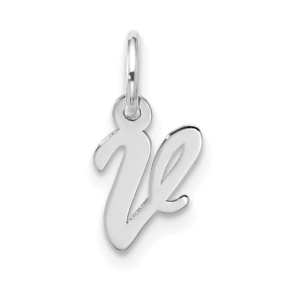 10kw Small Script Initial V Charm