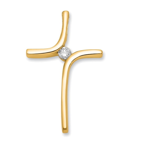 10ky Diamond Pend Necklace