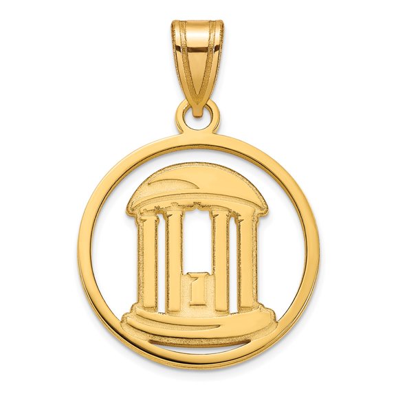10ky UNIV OF NORTH CAROLINA OLD WELL PENDANT Q-UNC011-1Y