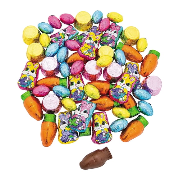 Fun Express Easter Chocolate Assortment 520 Pieces, 10 lbs