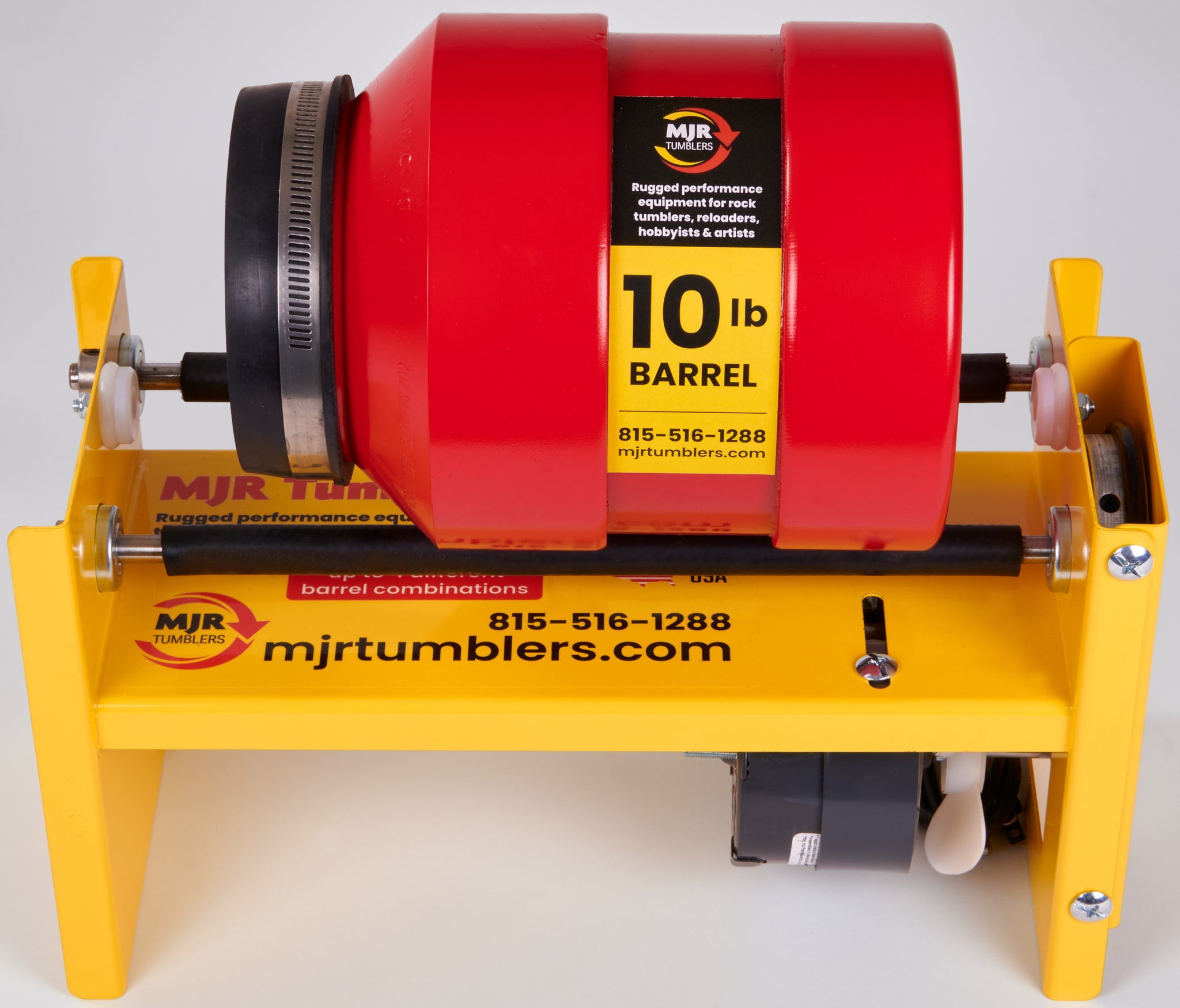 10lb Rotary Rock Tumbler MJR TUMBLERS Winner Best High End Unit 2019, 20 & 2021