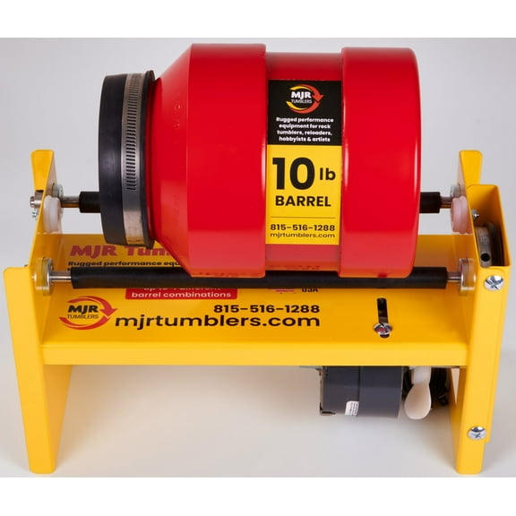 10lb Rotary Rock Tumbler MJR TUMBLERS Winner Best High End Unit 2019, 20 & 2021