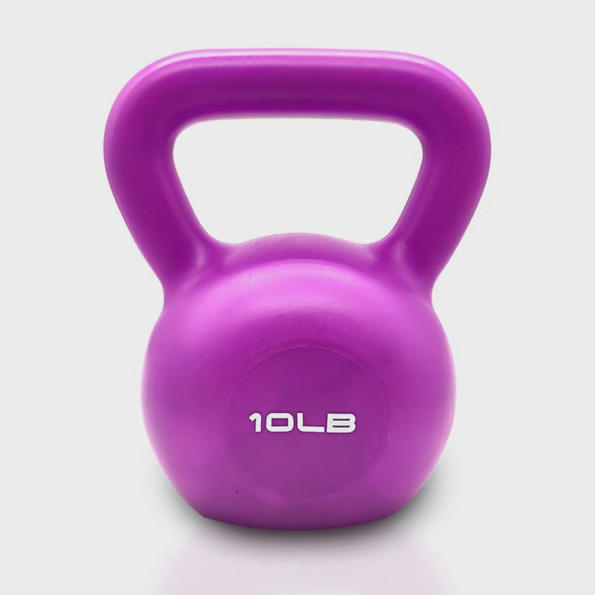 Kettlebell , 10lbs Vinyl Coated Weight for Women, Strength Training Home Gym