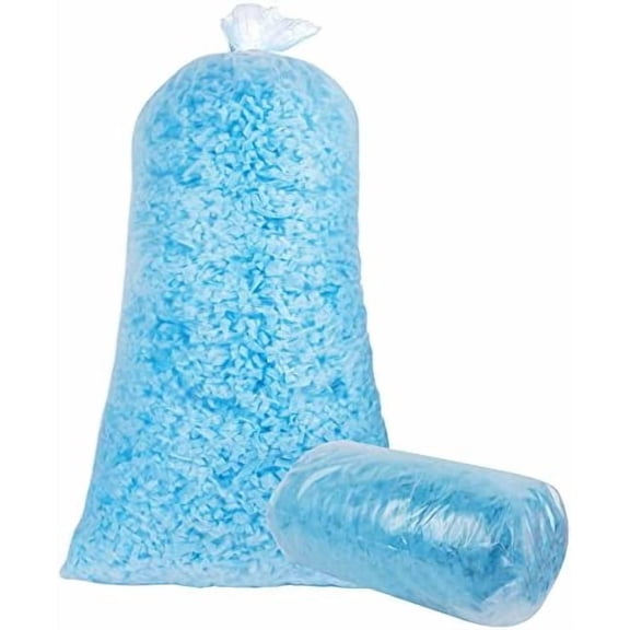 10lbs Shredded Memory Foam Filling for Bean Bag Filler, Soft and Convenient Pillow Stuffing Foam for Couch Cushion Dog Bed Chair Arts Crafts, Added Gel Particles