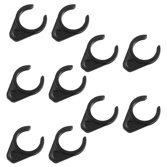 10lots Durability Bike Pedals Clasps Quick Detach Practical Bike Pedals Clip for Active Cyclists