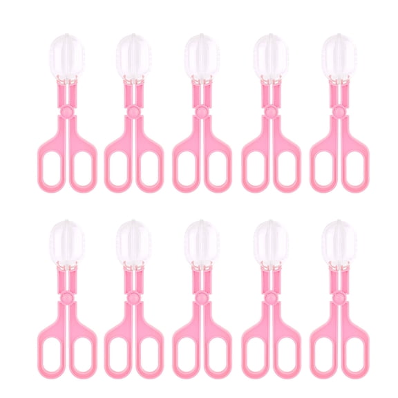 10lots Spiders Crawlers Clip Gogga Catcher Scissor Outdoor Plastic Clamp for Home Kid Nature Explores