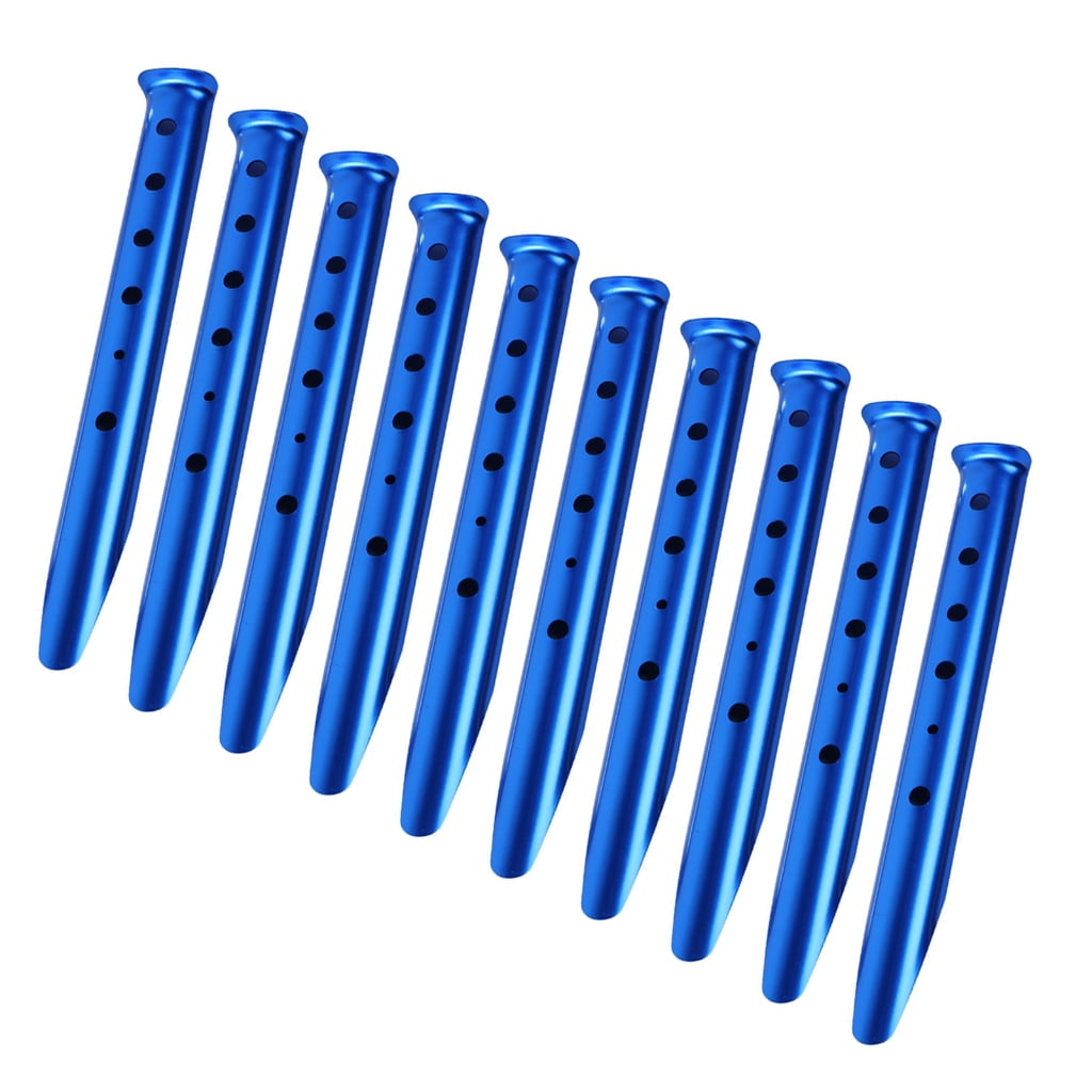 10lots Tent Pegs Beach Tent Pegs Canopies Stake Spirals Stainless Steel Tent Stake