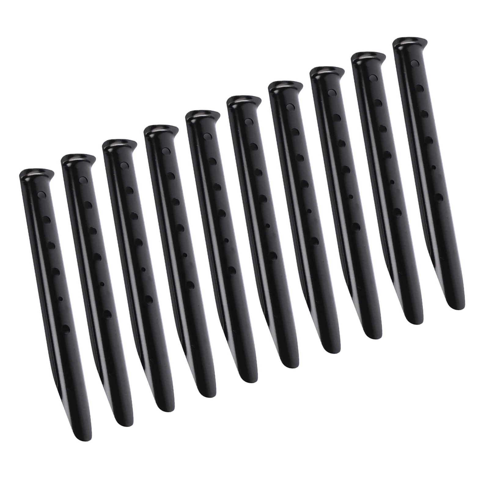 10lots Winds Resistant Stakes Portables Tent Pegs Multifunctional Beach Tent Pegs for Camping Travel and Adventure
