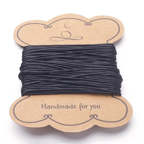10m 1mm Waxed Cotton Cord Bead Thread Jewelry Findings Waxed Cotton Cord Stringing Materials Bracelets Necklace Beading Jewelry Making