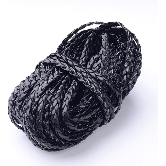 10m 5x2mm Imitation Leather Cords Bead Thread Imitation Leather Cords Stringing Materials for DIY Bracelets Necklace Beading Jewelry Making