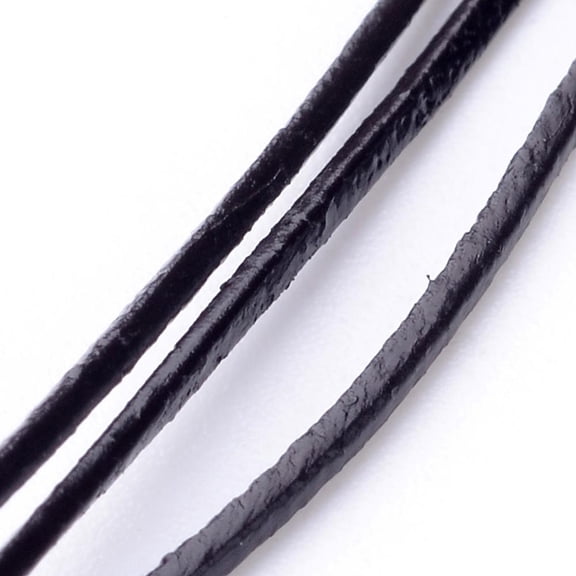 10m Cowhide Leather Cord Leather DIY Making Material Red Round Dyed Coconut Brown 1mm