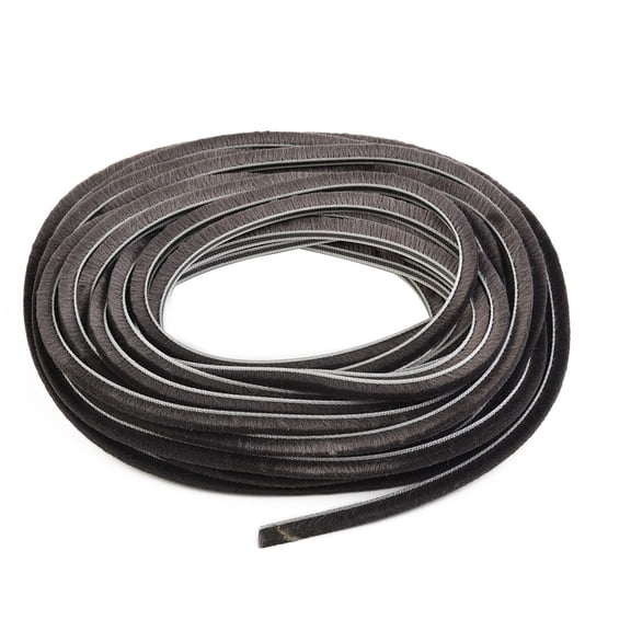 10m Draught Excluder Brush Casement Pile Seal Strip Door Weatherstrip 5mm*6mm