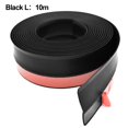 thumbnail image 1 of 10m Garage Door Sealing Strip Self Adhesive Seal Strip Door Frame Rubber Trim Strip Top Side Weatherproof Rubber Strip, 1 of 12