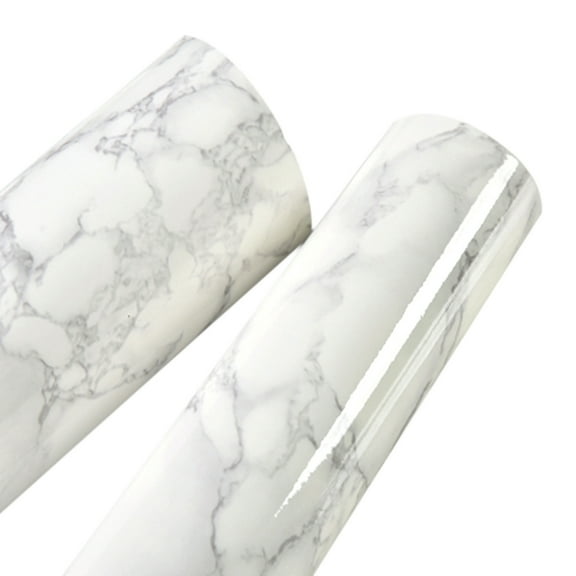 10m Marble Pattern Water-resistant Moistureproof Removable Self Adhesive Wallpaper Peel & Stick PVC Wall Stickers for Living Room Bathroom Kitchen Countertop 1#