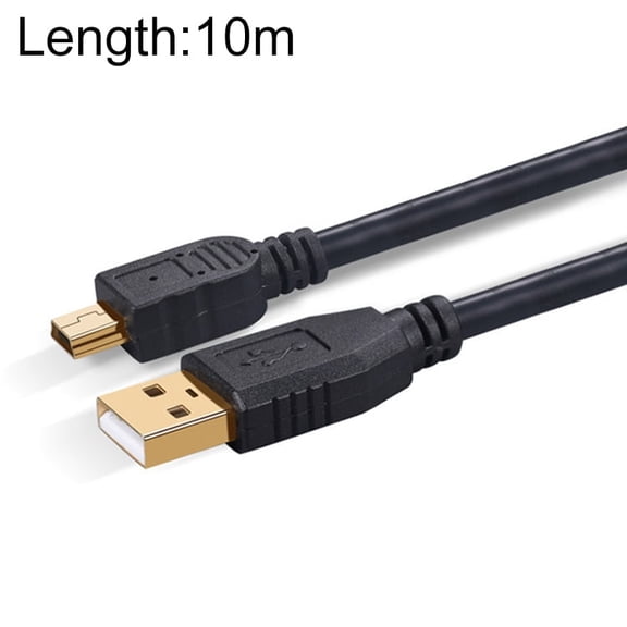 10m Mini 5 Pin to USB 2.0 Camera Extension Data Cable 10m