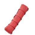 thumbnail image 1 of 10m Outdoor Escape Tools Tree Rock Equipment Mountaineering Lifeline Safety Rope Climbing Rope Emergency Survival RED, 1 of 8