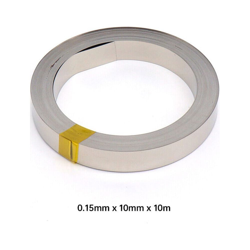 10m Pure Nickel Strip Flexible Soldering Spot for Battery Welding 0.1/0