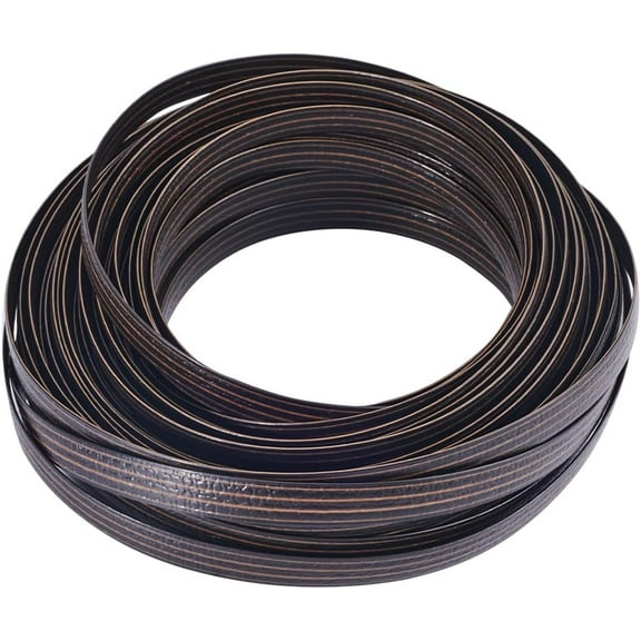 10m Rattan Repair Kit Coffee Wicker Repair Material Plastic Rattan Wicker Roll Waterproof Rattan Fix Material for Garden Patio Furniture and Rattan Chair Sofa Storage Basket for DIY