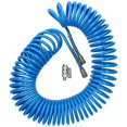 thumbnail image 1 of 10m Recoil Airline Air Hose 1/4" BSP Compressor Hose With Euro Airline Fittings, 1 of 3