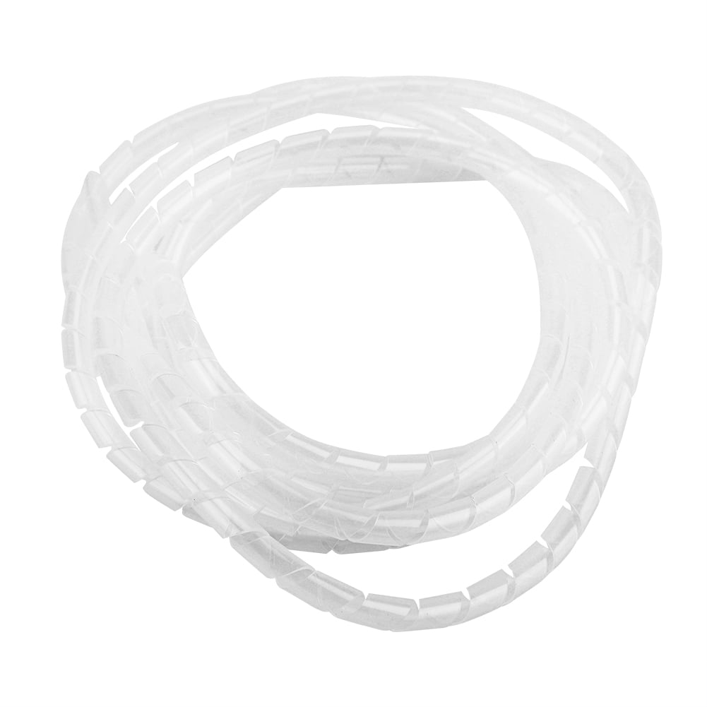 10m Spiral Cable Wrap Tidy Hide Binding Wire Management PC TV HOME ...