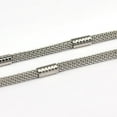 thumbnail image 1 of 10m Resistant 304 Stainless Steel Mesh Chains Unwelded Stainless Steel Color 3mm, 1 of 1