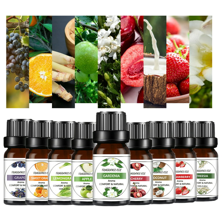 Rose Essential Oil Aromatherapy Oil, 100% Pure Essential Oils for Diffuser,  Humidifier, Massage-10ML